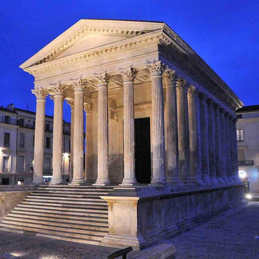 Roma Divine Home Cinema Et Jardin Nîmes Zewnętrze zdjęcie